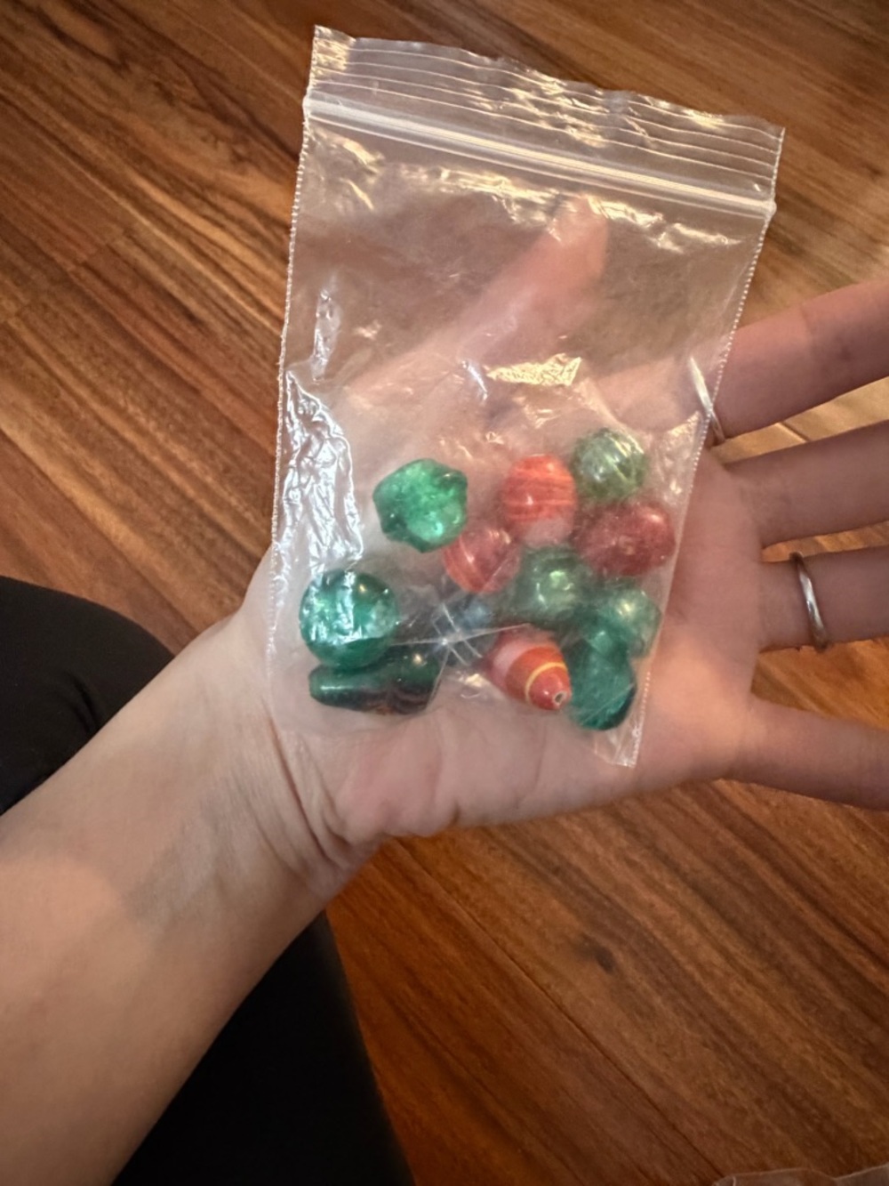 Handheld Bags of different beads